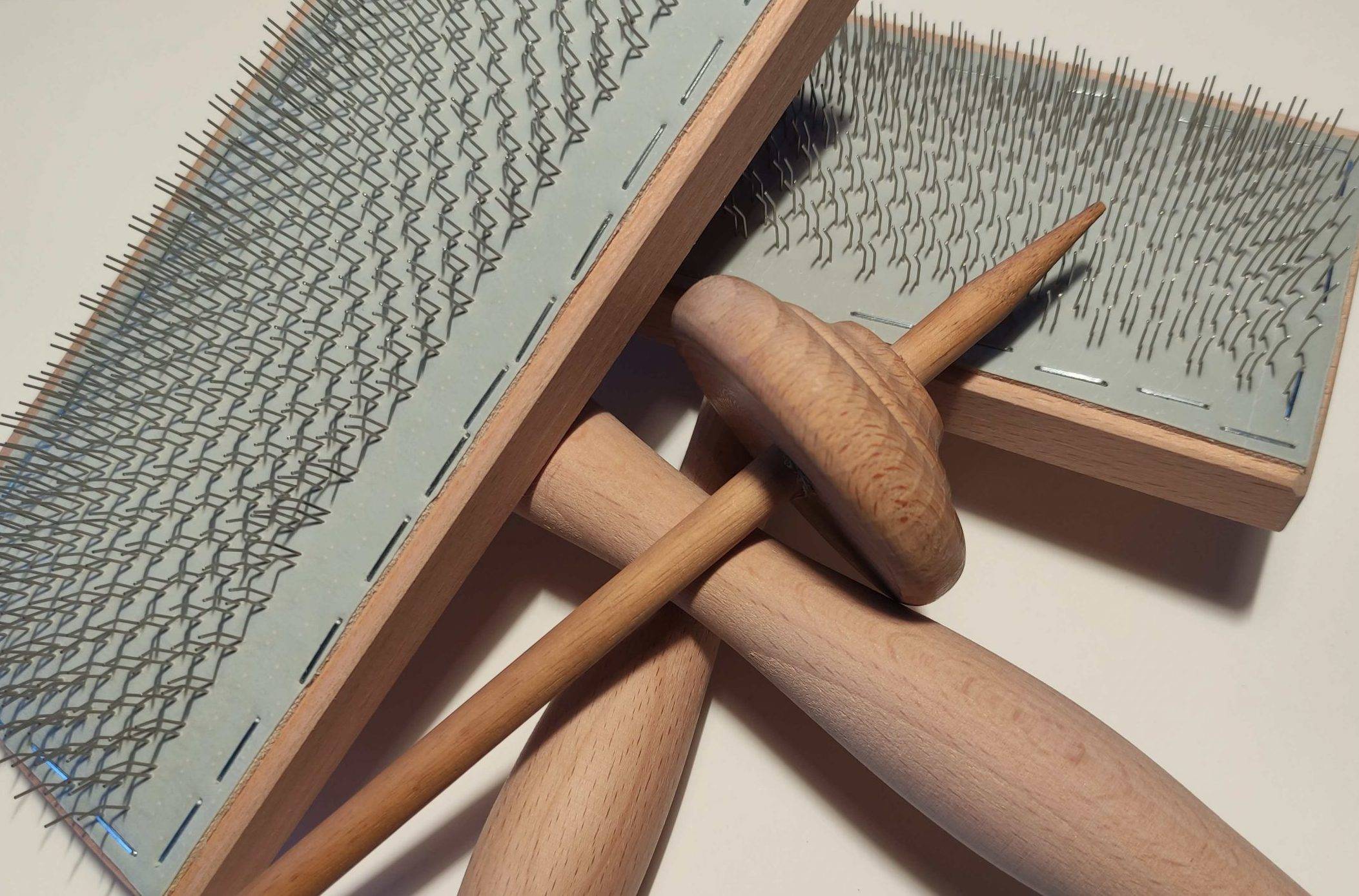 Gereedschap spinnen en weven