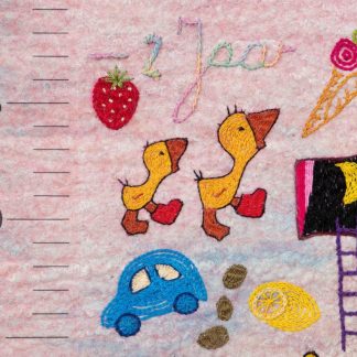 Groeimeter, vilten en borduren (Live in eigen werkplaats)