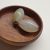 White oval S