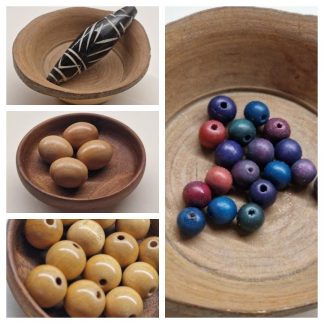 Kralen van hout