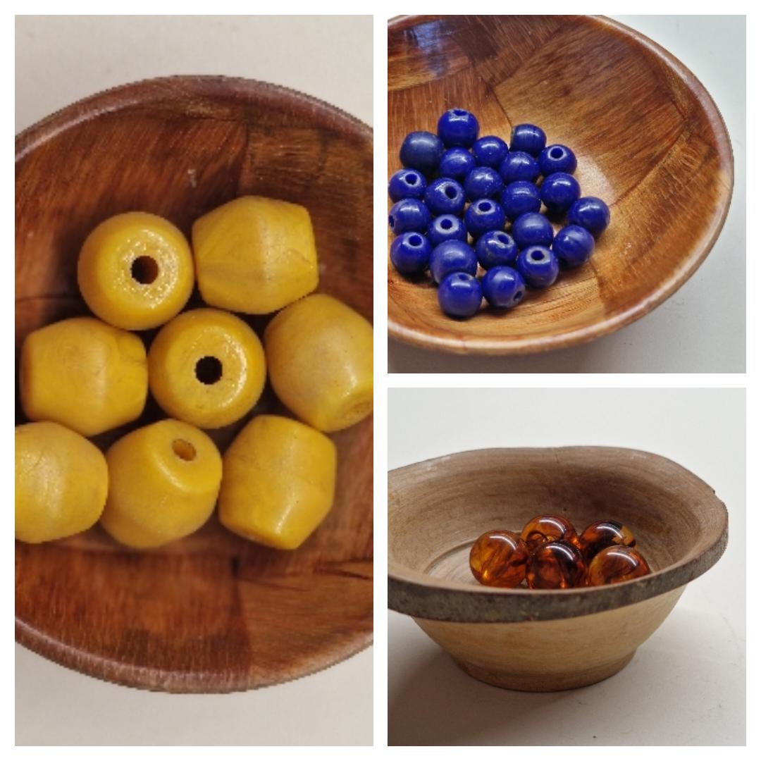 Kralen van kunststof